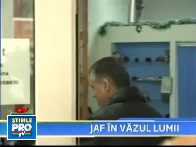 Jaf in zorii zilei, la o bijuterie din centrul Constantei!