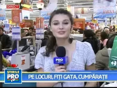 Apropierea Craciunului provoaca isterie in magazine!