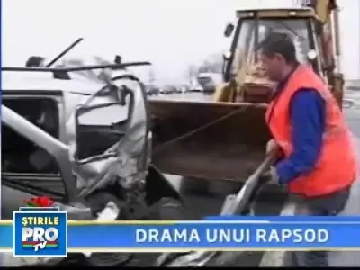 Cantaretul Sergiu Cipariu, grav ranit intr-un cumplit accident la Sibiu