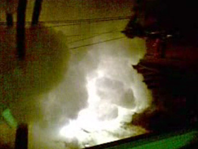 Accident de proportii: 3 masini au luat foc, alte 2 au fost grav avariate