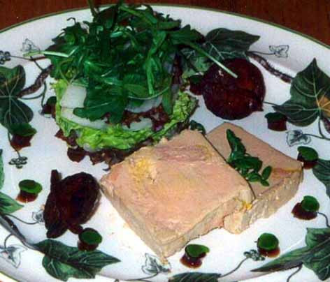 Terina de caprior si foie gras - delicatese pe masa de Paste