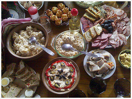 Picioici copti in bloder, chisca, calbas, aituri. Craciun fericit!