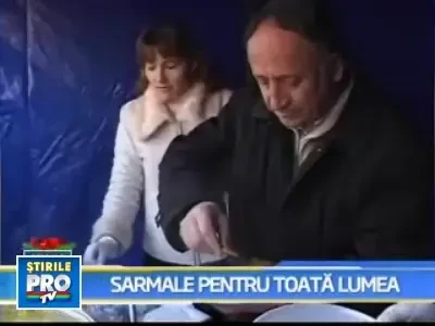 5.000 de sarmale si 100 de litri de tuica, de la primarul Pitestiului!