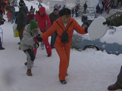 Primavara la oras, iarna la munte!