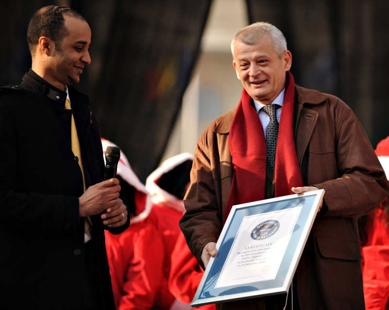 Din nou in Cartea Recordurilor! Bucurestiul are cel mai greu tort cu frisca