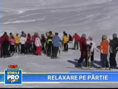 Vezi aici cum s-au distrat turistii pe partiile de pe Valea Prahovei