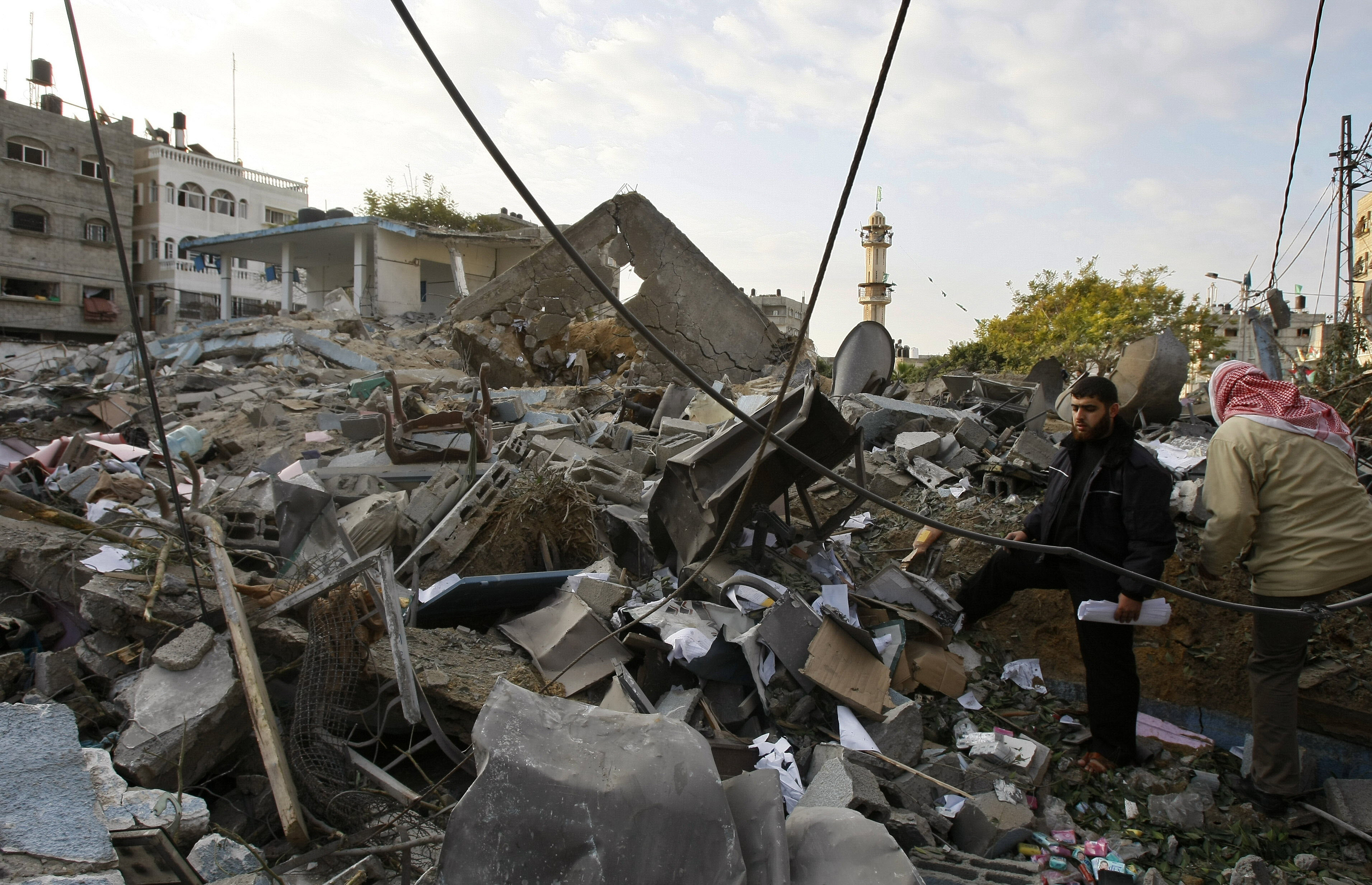 Imagini surprinse in iadul din Fasia Gaza! Romanii nu au reusit sa plece