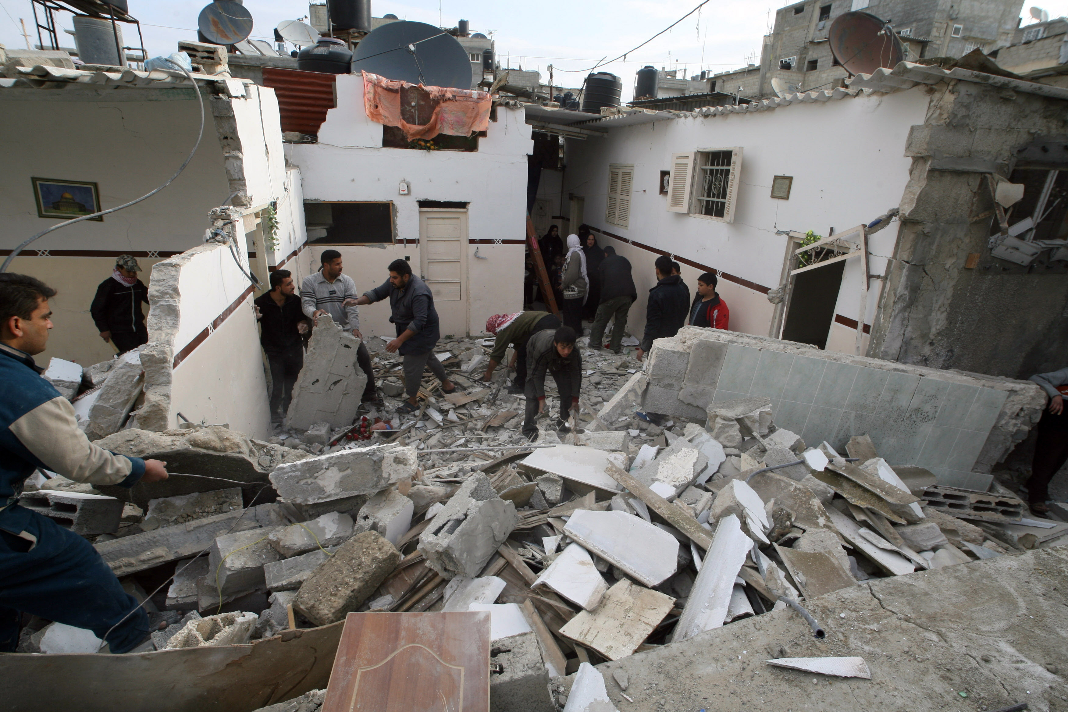 New York: Manifestatie impotriva bombardamentelor israeliene