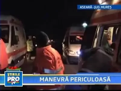 Imprudenta la volan nu iarta! Opt oameni raniti in judetul Mures
