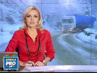 Atentie soferi! Drumurile Romaniei sunt acoperite de polei!