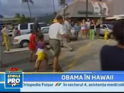 Obama vinde bine in Hawaii
