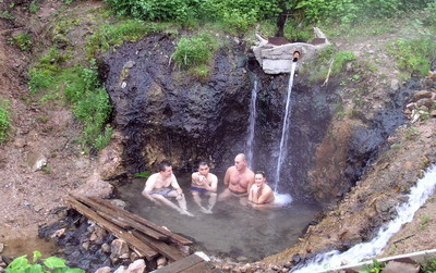 Lac termal gasit sub una dintre baile turcesti ale Budapestei