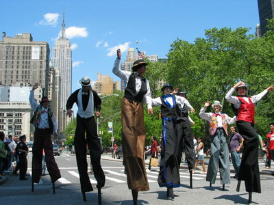 Englezii si americanii l-au sarbatorit pe 2009 o noapte si-o zi!