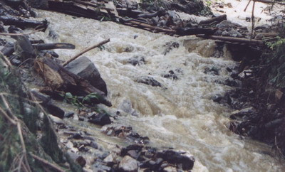 Risc crescut de inundatii la Cenei, Partos si Ghizela. Debitele raurilor se apropie de cotele maxime