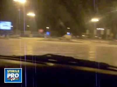 Masini pe post de patine in marile parcari din Targu-Mures