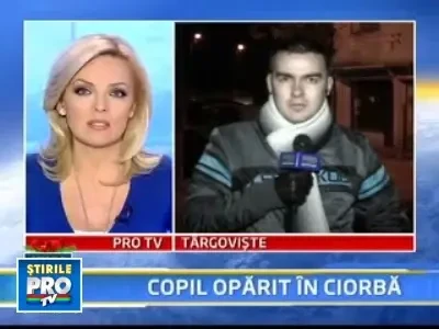 S-a ales cu arsuri de gradul 2, dupa ce a cazut in ceaunul cu ciorba