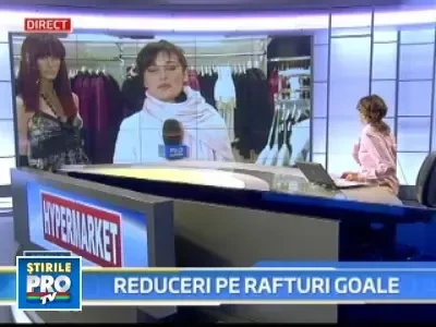 Sunt reduceri, dar nu mai avem ce cumpara!