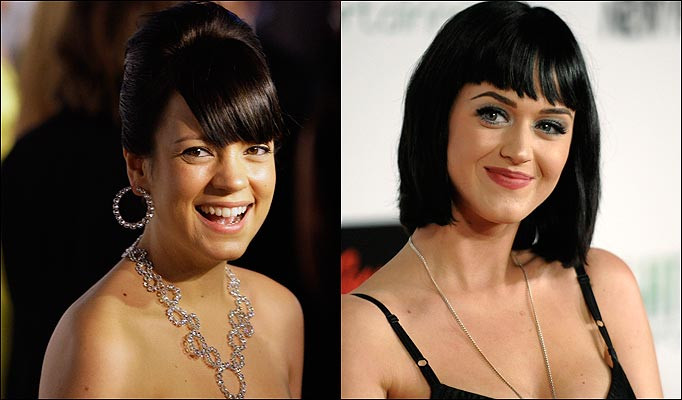 Lily Allen o ameninta pe Katy Perry pe Internet