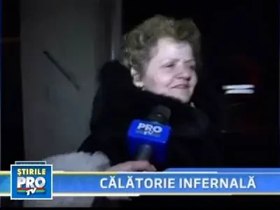 Sa calatoriti "bine"! Pasageri inghetati in tren