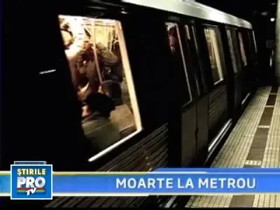 Moarte suspecta in metroul bucurestean