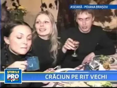 Mos Craciun a vorbit in ruseste! A fost Craciunul pe rit vechi