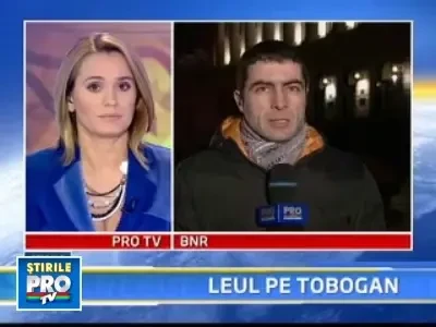 Ziua si recordul negativ pentru moneda nationala. Miercuri: 1 euro=4,07 lei