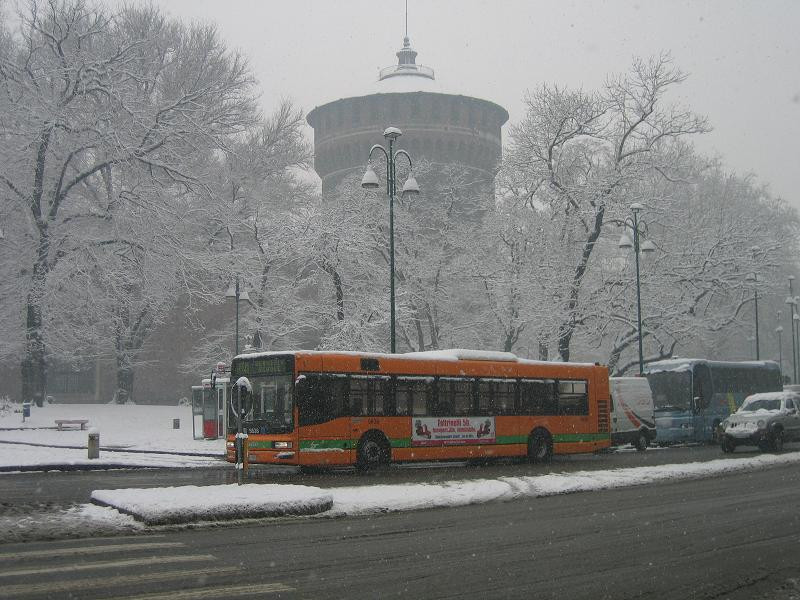 Cod rosu in Italia din cauza zapezii!