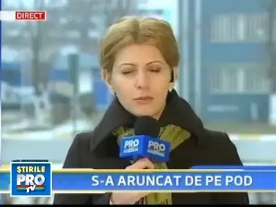 Taximetrist in stare de soc, dupa ce o clienta s-a aruncat de pe pod!