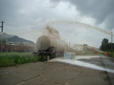 Pericol de explozie joi noapte intr-o benzinarie din Sibiu!