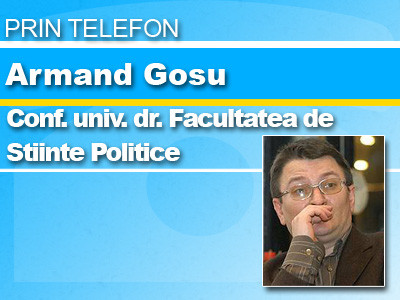 Armand Gosu: Romania este folosita ca pion pe masa de sah contra Ucrainei
