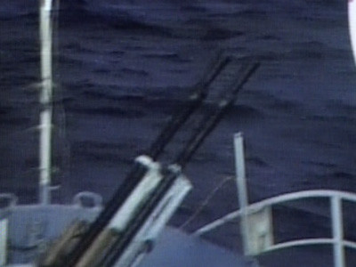 Pescador turcesc prins la braconaj, oprit cu focuri de mitraliera!