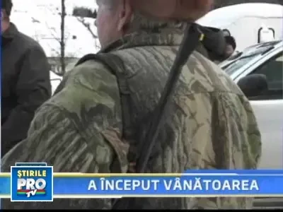 S-a deschis sezonul de vanatoare in Romania, spre bucuria strainilor