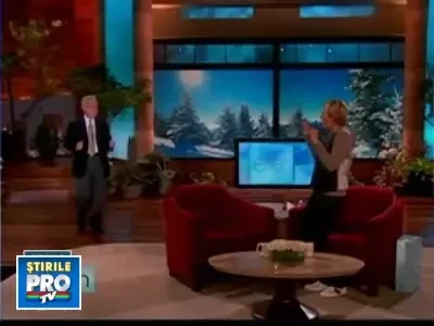 Ellen de Generes a mai convins o celebritate sa danseze, in emisiunea ei!