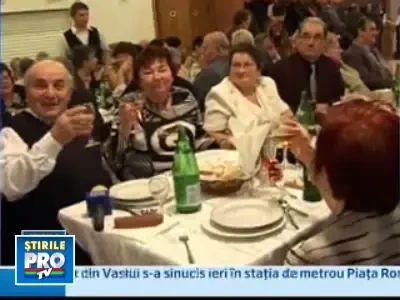Revelion cu intarziere pentru pensionarii din Sighisoara