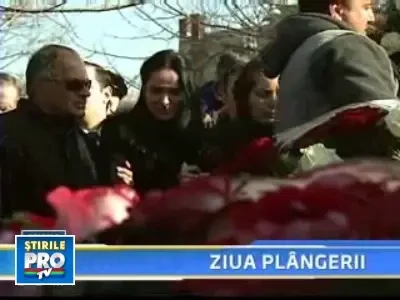 Fiul lui Sorin Rosca Stanescu, condus pe ultimul drum