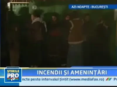 Atac in stil mafiot in Capitala! Trei masini distruse de flacari!