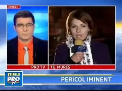Pericol de explozie in Mures! O teava de gaze a fost rupta de o masina!
