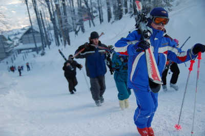 Liber la distractie pentru cei mici, la munte
