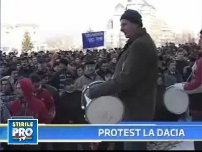 Mitingul angajatilor Dacia s-a incheiat!