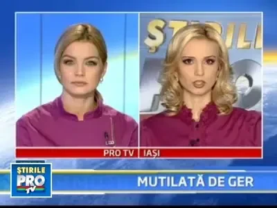 Mutilata pe viata din cauza gerului!