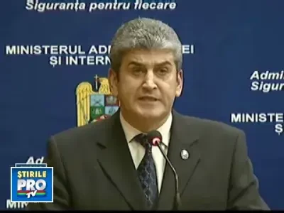 Gabriel Oprea: Am demisionat din functia de ministru al Internelor!