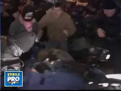 Noapte violenta in capitala Letoniei!