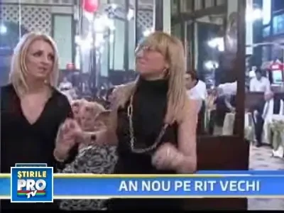 La multi ani 2009! Au spus cei care au sarbatorit Revelionul pe rit vechi