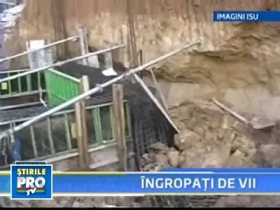 Nenorocire in Capitala! Un muncitor a murit ingropat sub un mal de pamant
