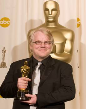 Philip Seymour Hoffman a fost ingrozit atunci cand a primit premiul Oscar!