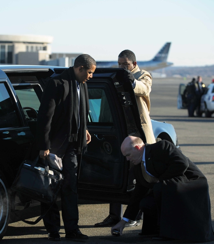 Barack Obama, cel mai bine pazit presedinte american din istorie!