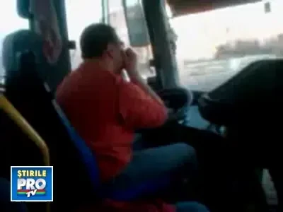 Un sofer de autocar "responsabil"! Il doare in coate de viata pasagerilor!