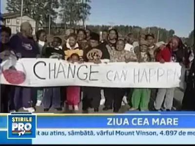 A sosit ziua cea mare pentru Barack Obama
