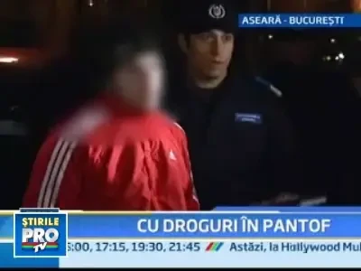 Cu droguri in statia de autobuz. Se intampla in Capitala