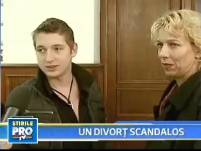 Brianna Caradja si-a adus fiul la divortul de Perry Vito